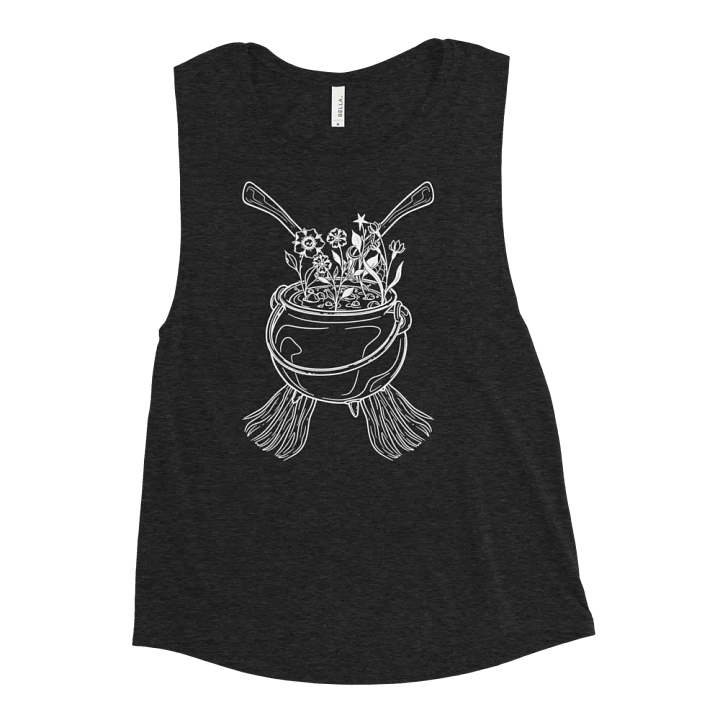 Henbane Coven Crest Bella+Canvas Women's Flowy Muscle Tank product image (1)