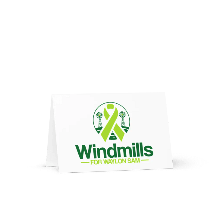 Windmills For Waylon Sam Postcard product image (1)
