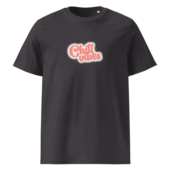 Chill Vibes Organic Cotton T-shirt product image (5)