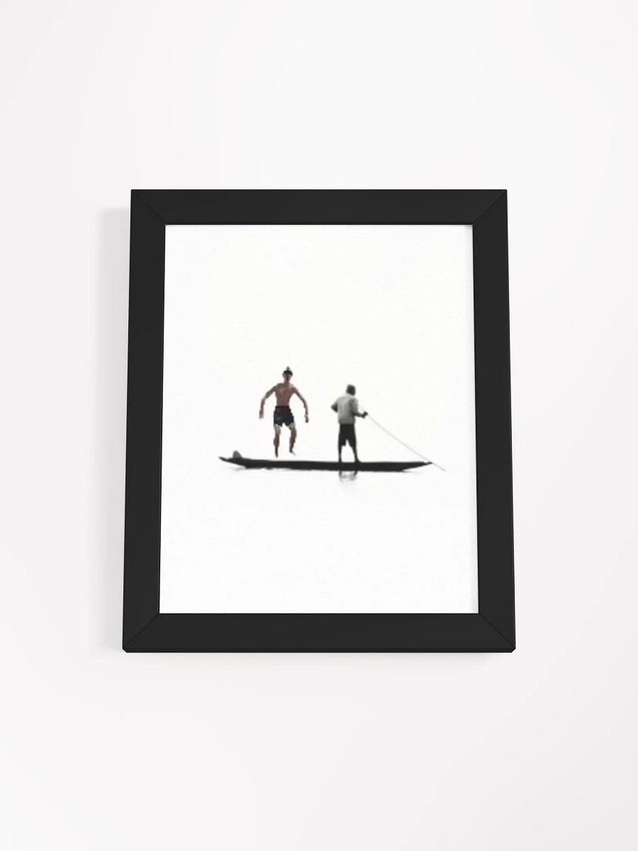 Lost at sea (Framed Poster) product image (1)