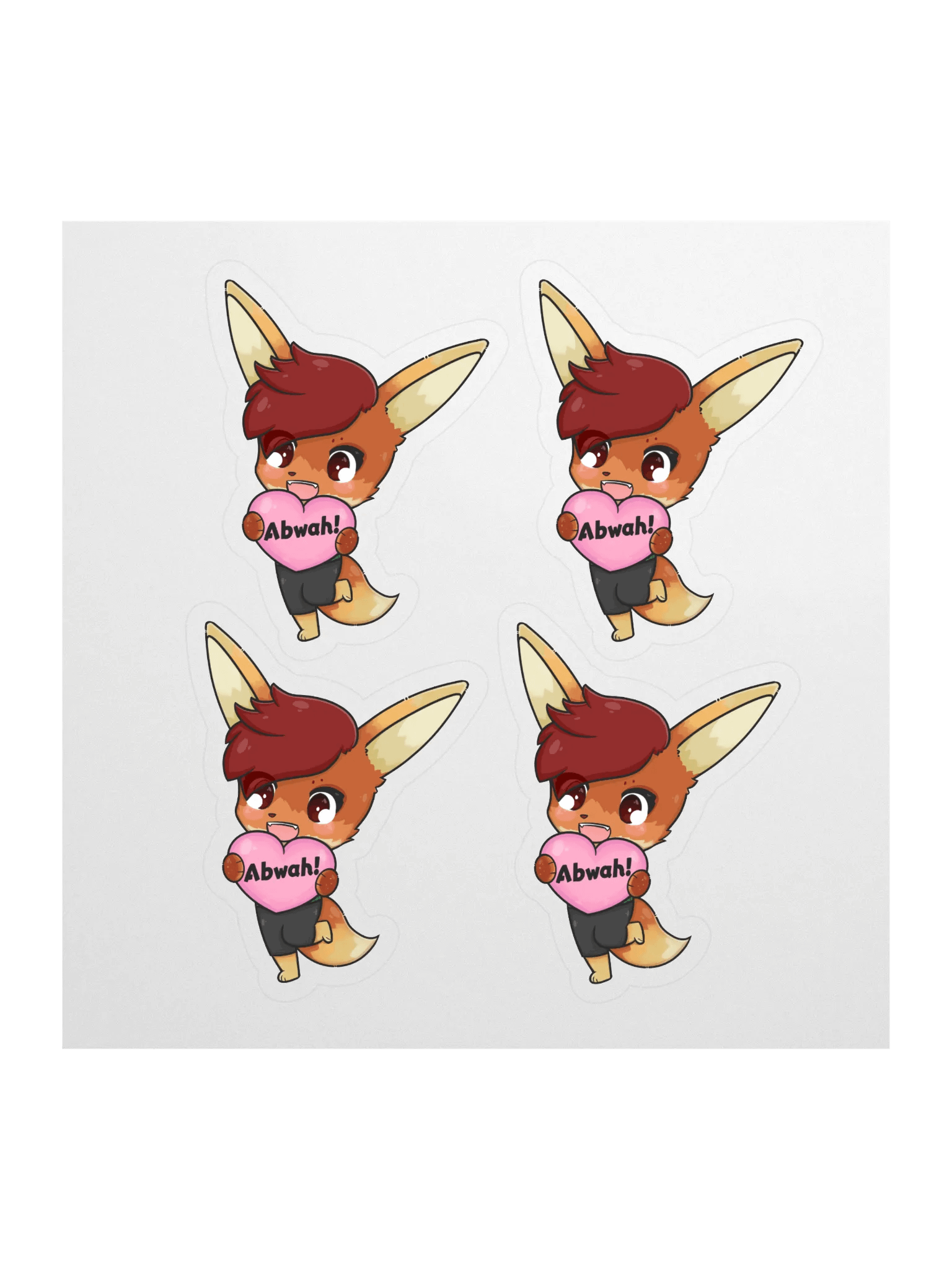 Abwah! Kiss Cut Sticker Set product image (1)