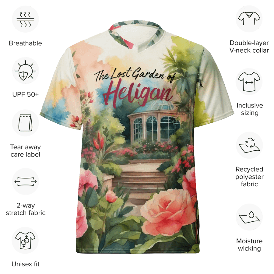 The Lost Garden of Heligan All Over Print T-shirt product image (10)