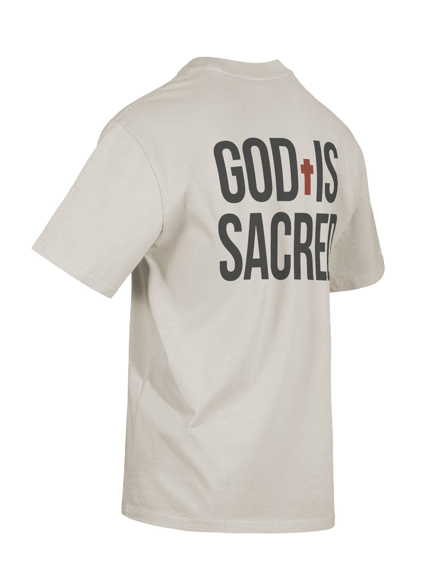 GOD IS SACRED OVERSIZE TEE (Light) product image (9)