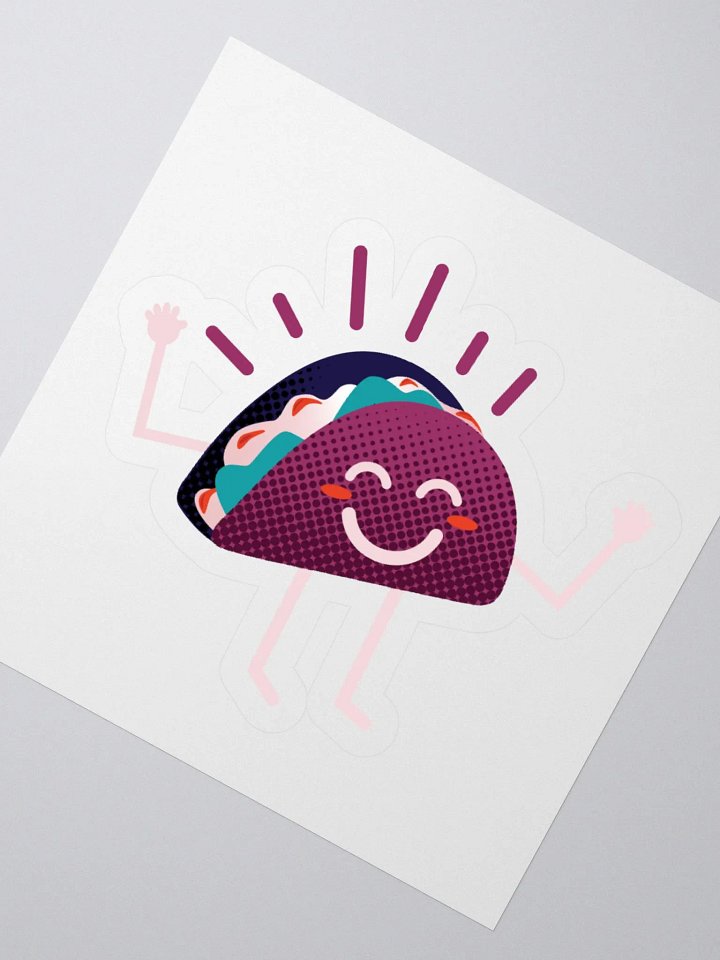 Happy Taco Sticker product image (2)