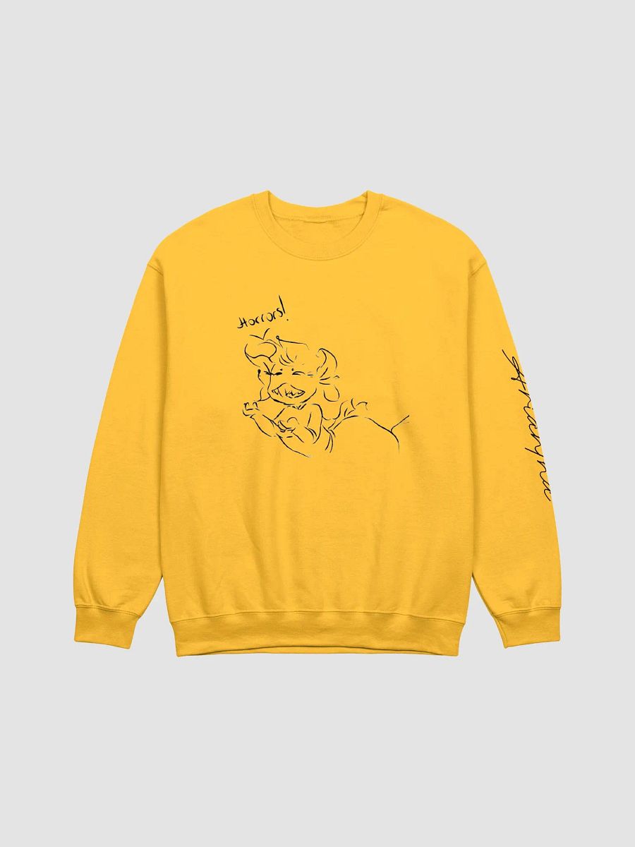 Horrors Black Outline, Sweatshirt product image (1)