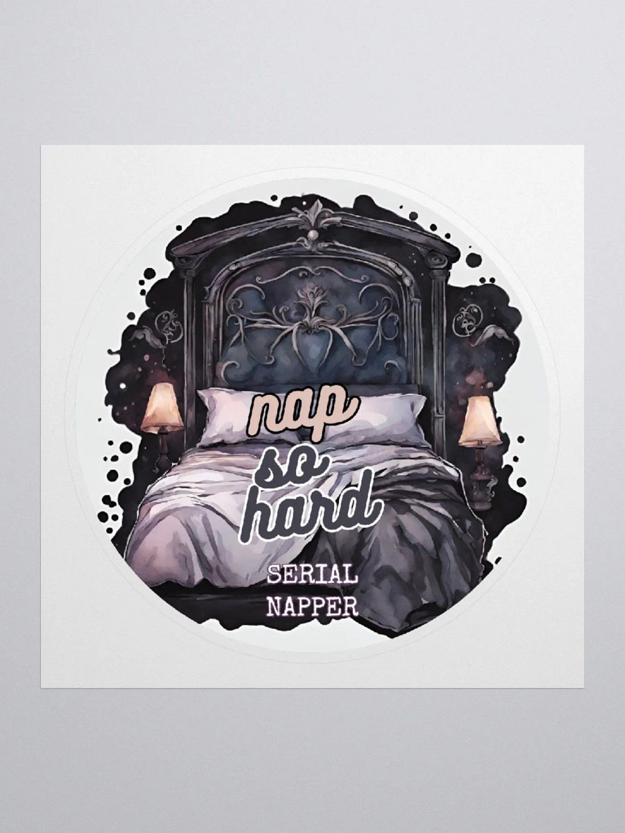 Nap So Hard Sticker product image (1)