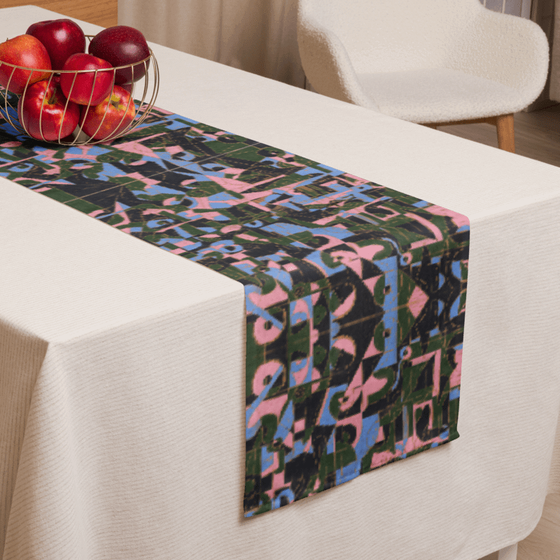 opposite dimples in the bored mind of the squid table runner product image (4)