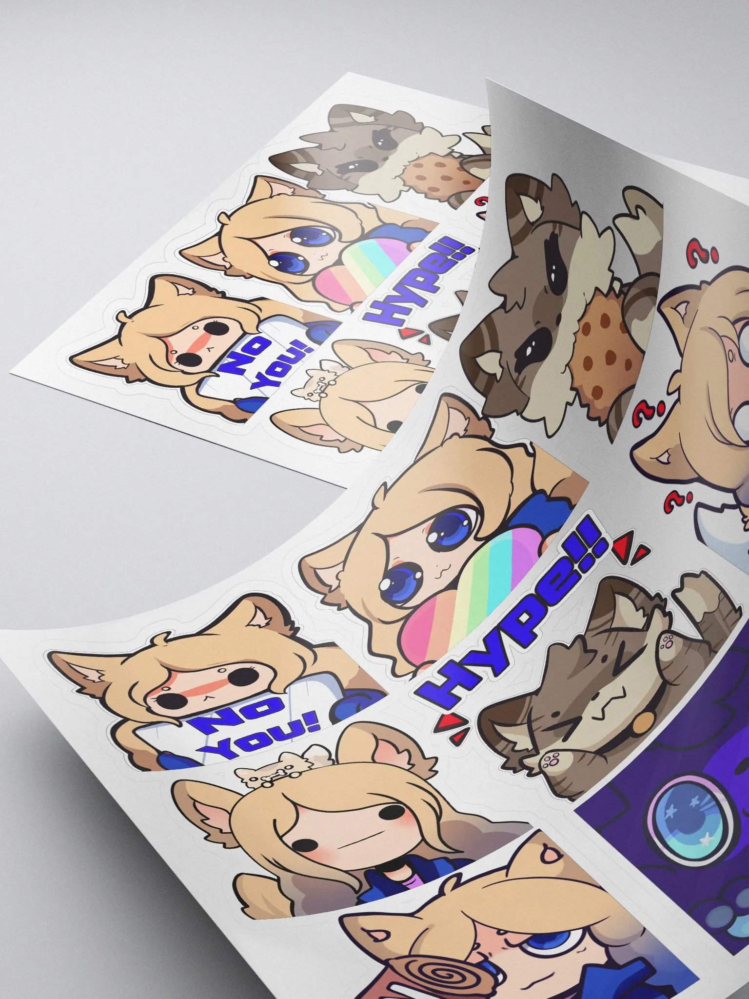 Emote stickers product image (4)