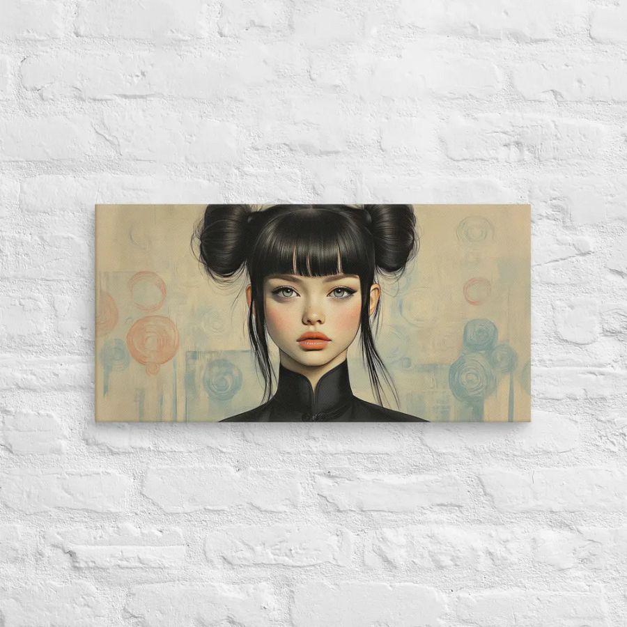 Whimsical Reverie - Wrapped Canvas Landscape Print product image (2)