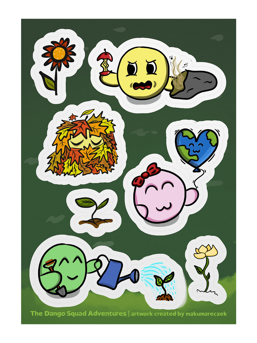 Earth Day Set - Kiss Cut Sticker Sheet product image (1)