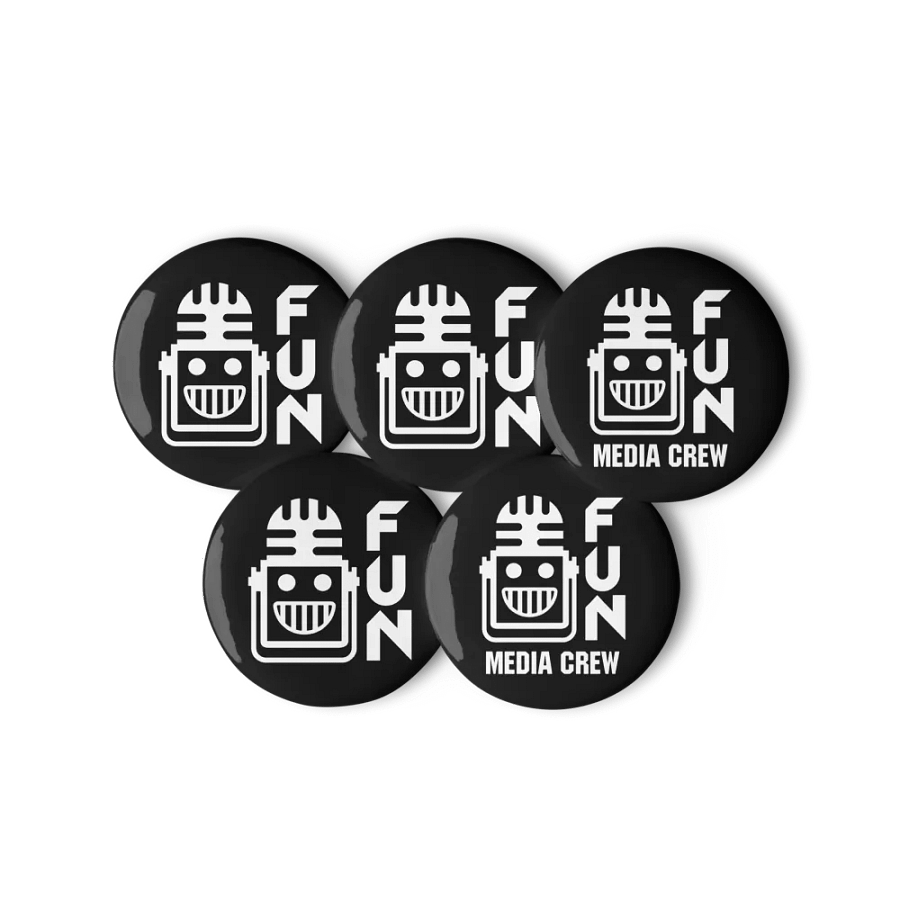 FUN Media Crew & FUN 2.25in Buttons product image (6)