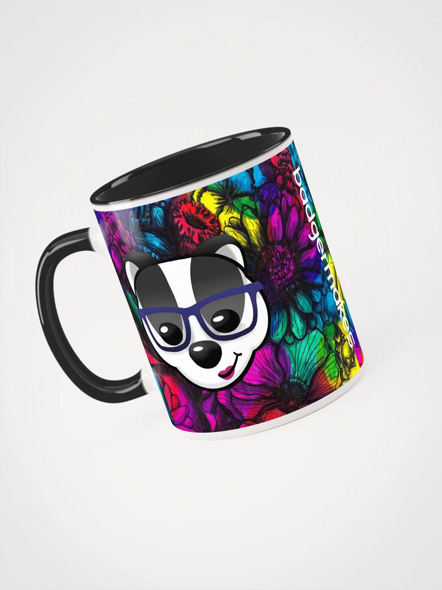 BadgerMakes Tie-Dye Flower Color Mug product image (26)