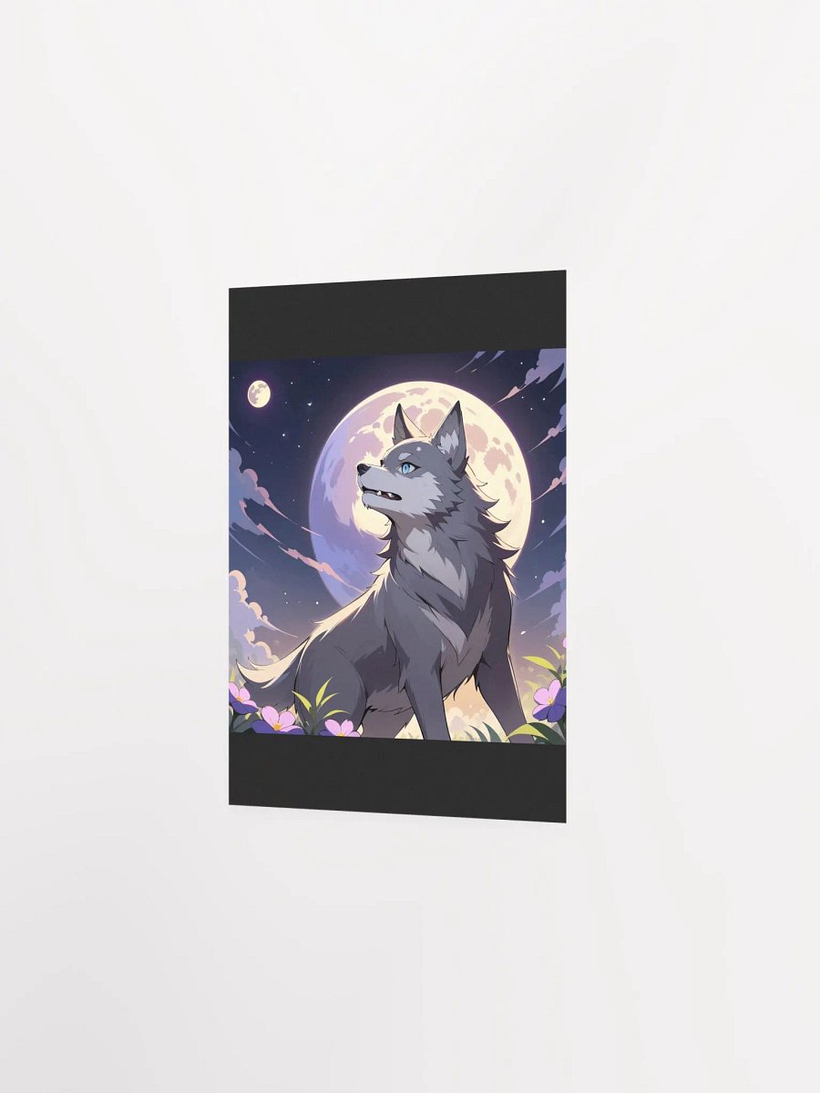 Moonlit Wolf Poster product image (26)