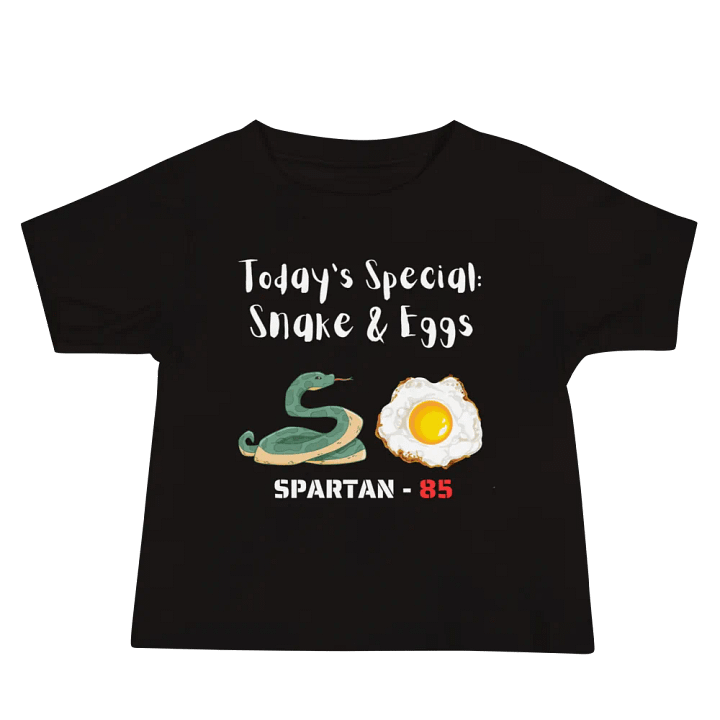 Snake & Eggs Baby T Shirt Dark product image (2)