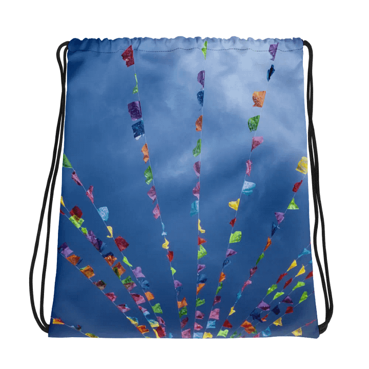 Papel Picado Drawstring Bag product image (1)