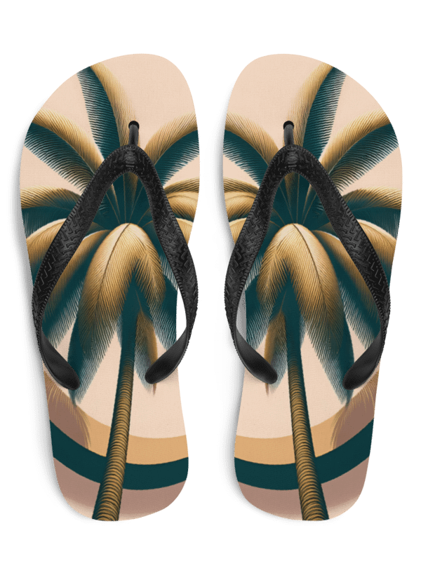 Sunset Palms Flip Flops product image (1)