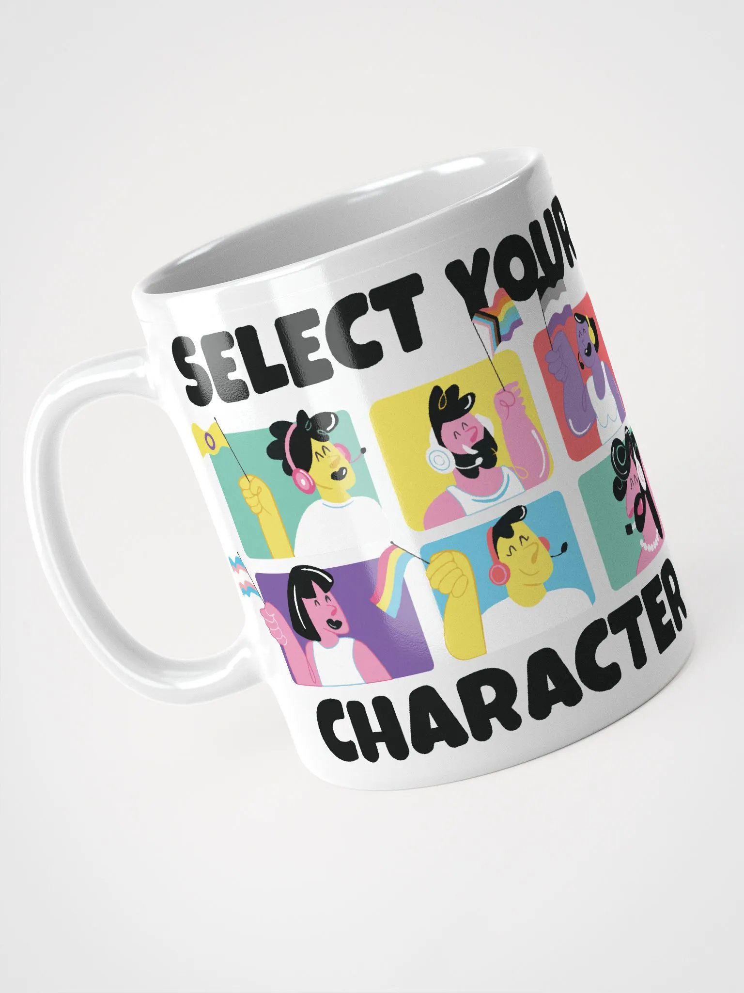 Select Your Character Mug 2 product image (1)