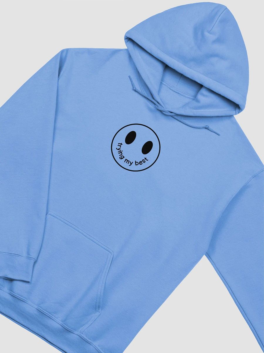 trying my best hoodie (black logo) product image (1)