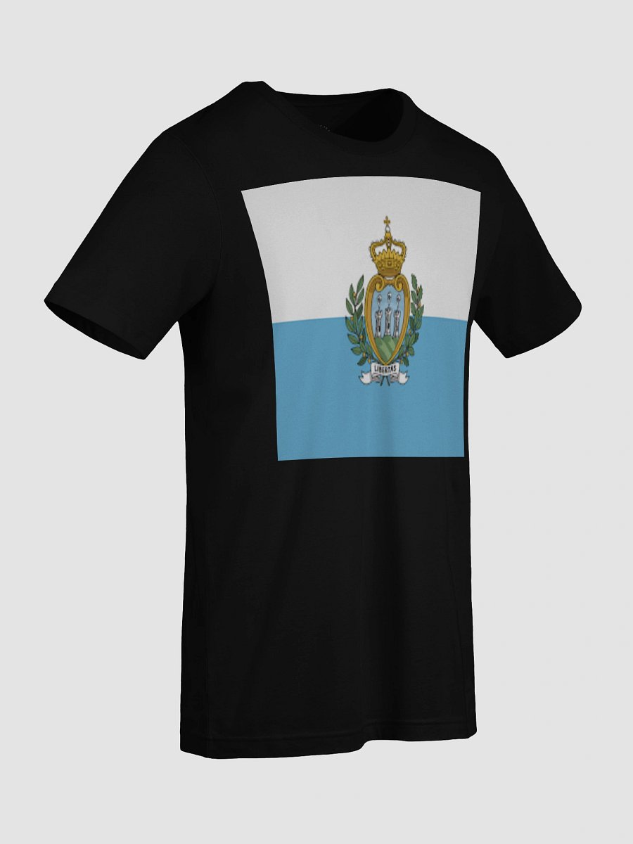 San Marino Flag Unisex T-Shirt - Celebrate Your Cultural Heritage - Sizes XS-5XL product image (92)