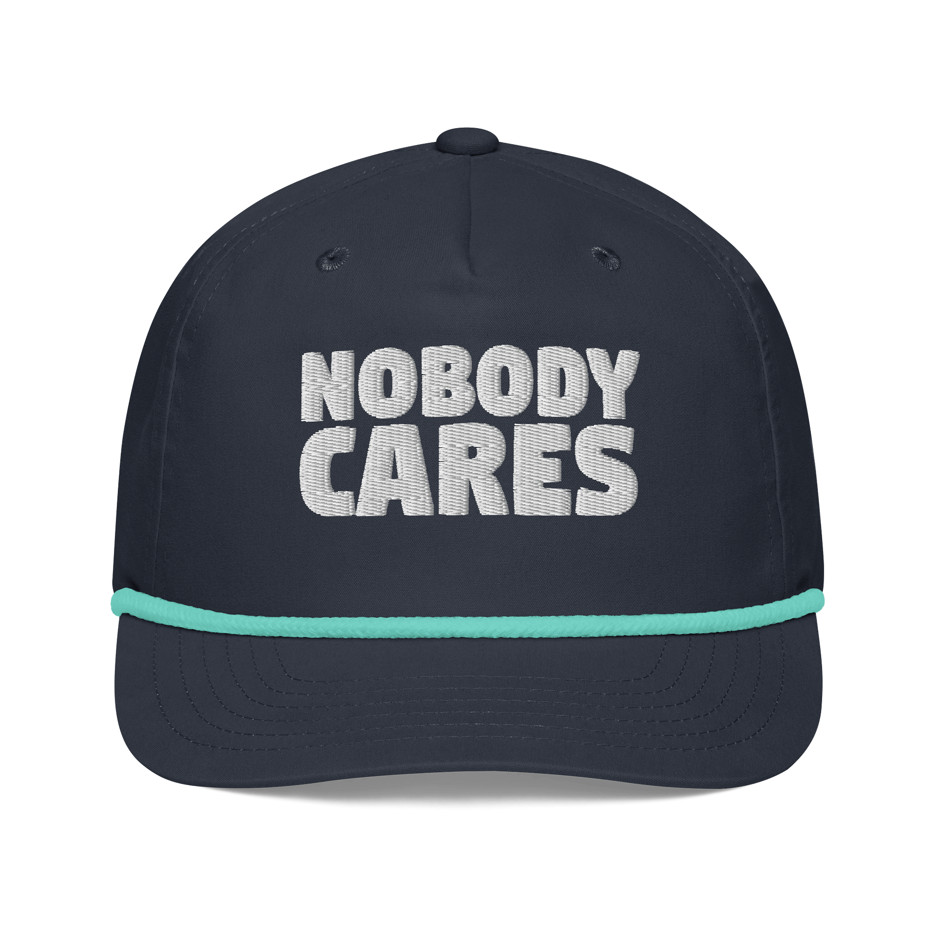 NOBODY CARES Rope Cap product image (1)