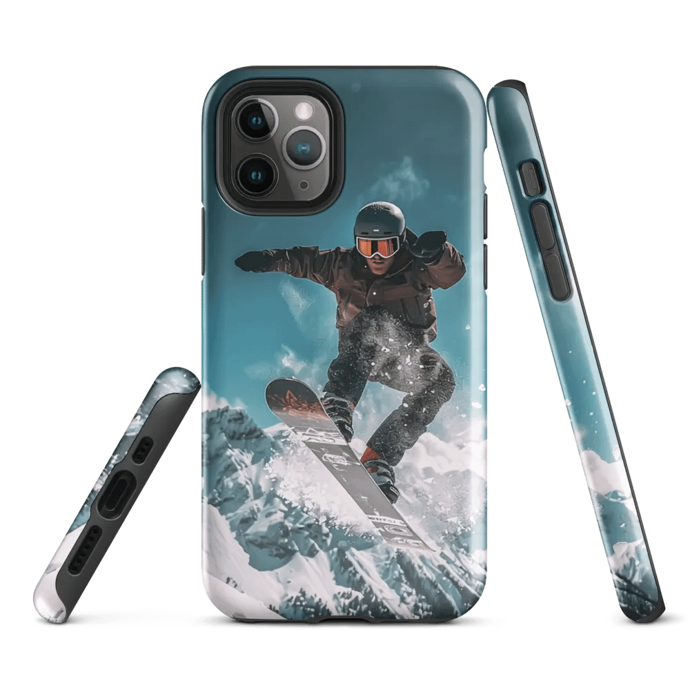 Airborne Snowboarder iPhone® Tough Case product image (2)