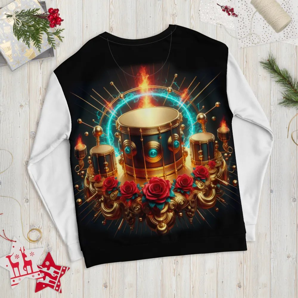 Golden Drum Rhythms - Unisex Sweatshirt #8 product image (9)