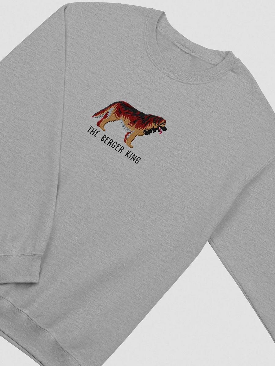 The Berger King Sweatshirt (Embroidered) of a Leonberger(2) product image (6)