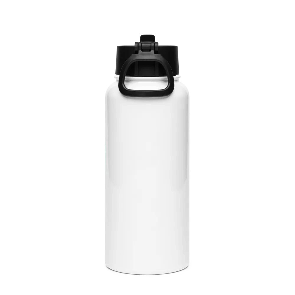 Stainless Steel Water bottle With Straw - Eating product image (2)