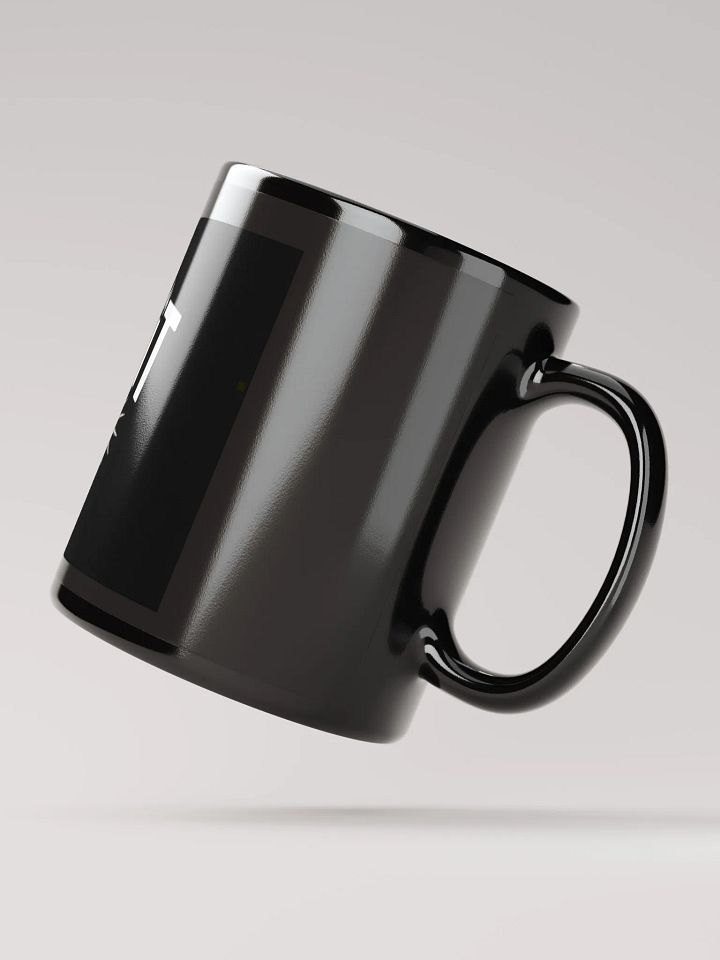BULLSHIT FUEL Black Glossy Mug product image (4)