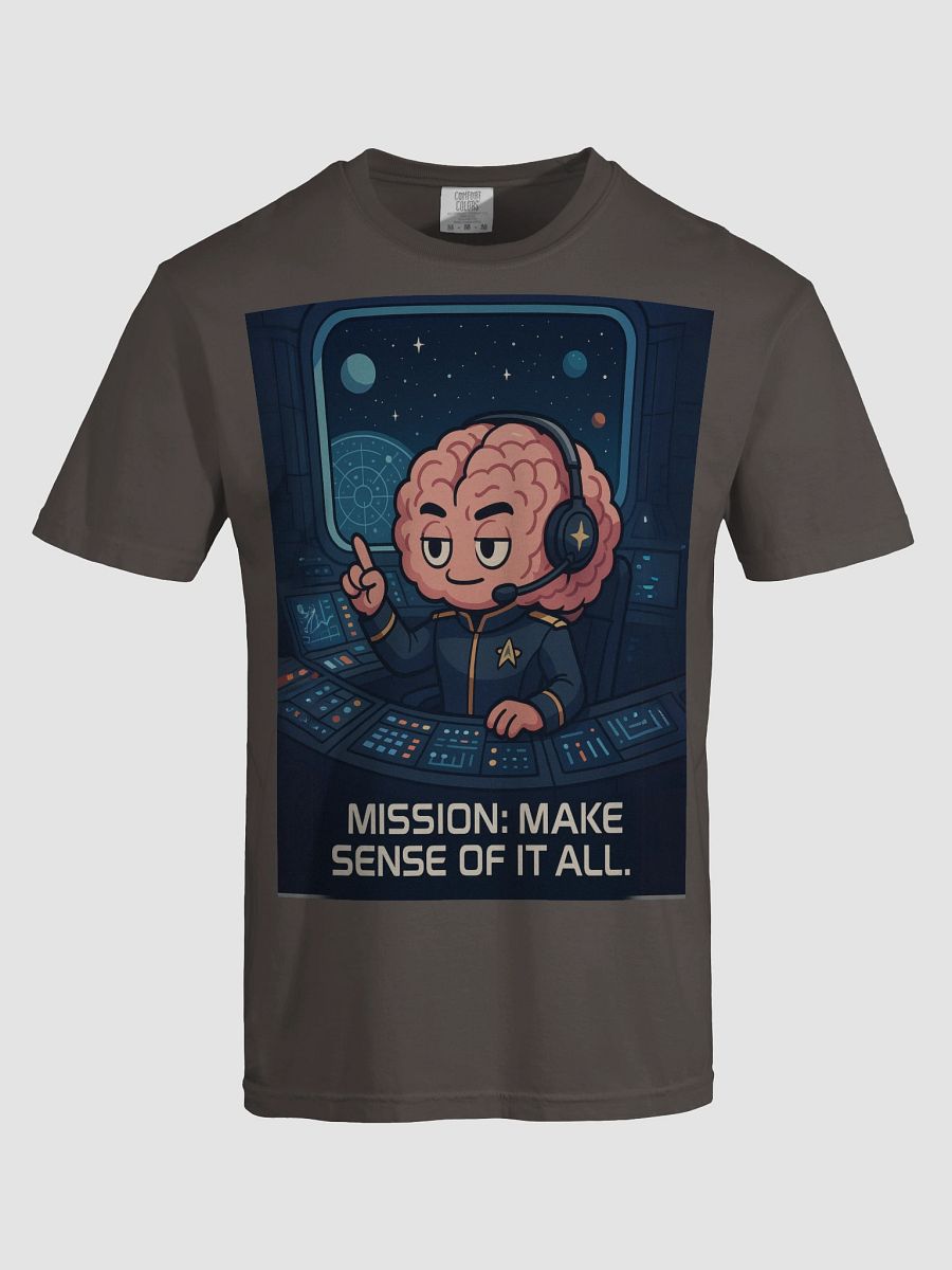Mission: Make Sense Of It All - Space Explorer Heavyweight T-Shirt product image (5)