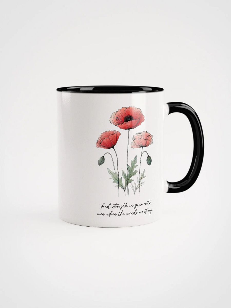 Poppy Inspiration Glossy Accent Mug product image (2)