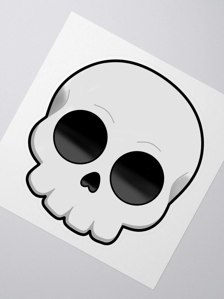 Skull Kiss Cut Sticker product image (2)