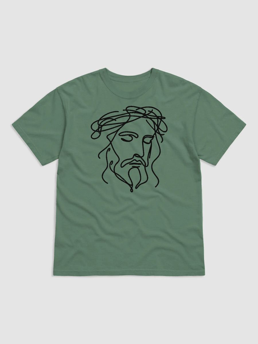 Jesus Line Art - Faith-Inspired Comfort Colors T-Shirt product image (13)