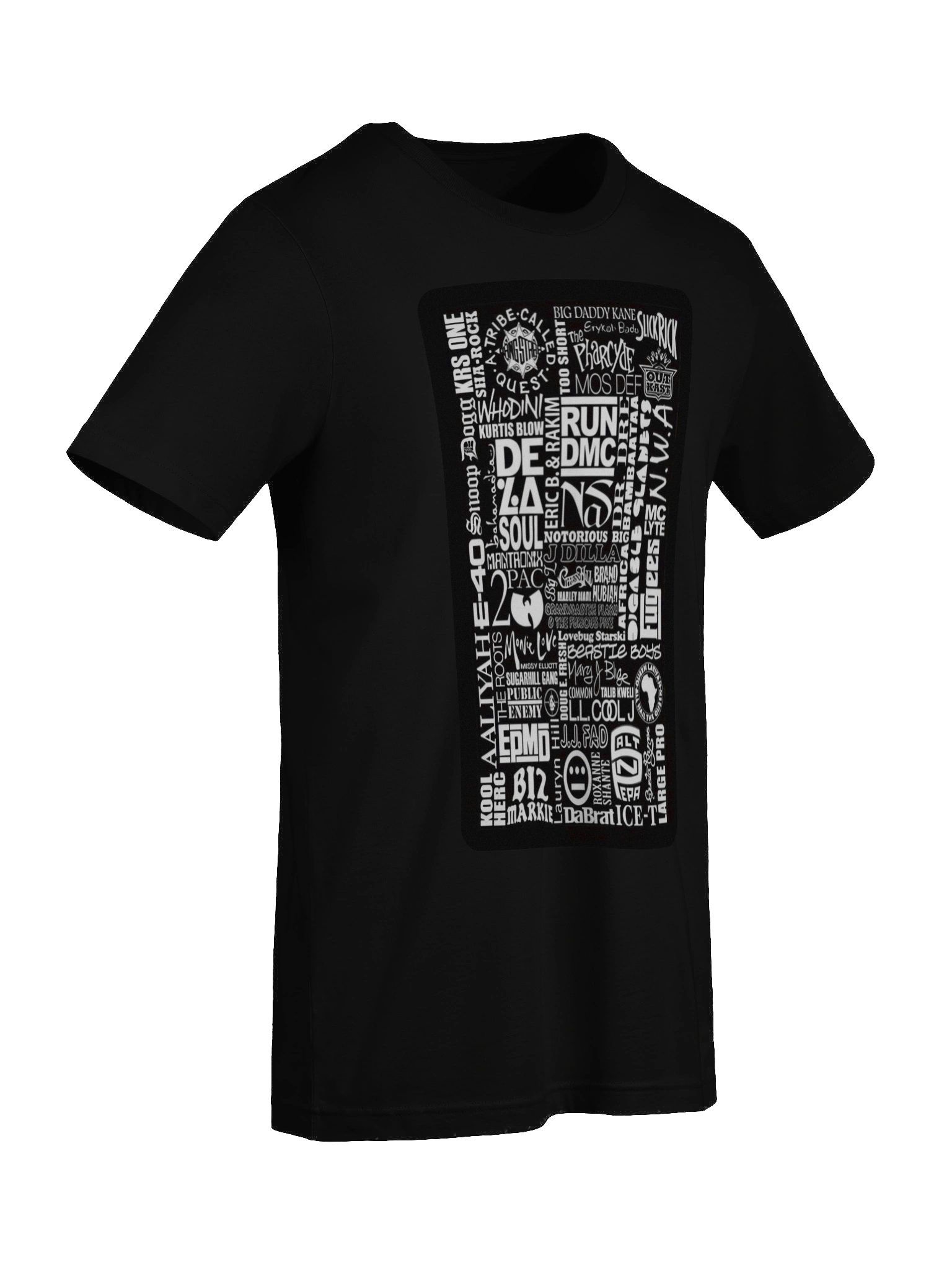 Hip-Hop Legends Collage T-Shirt product image (17)