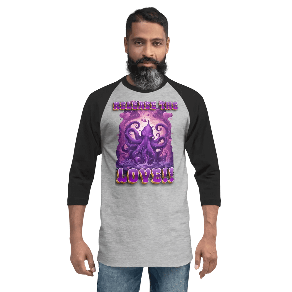 Heart of the Kraken Raglan Tee product image (8)