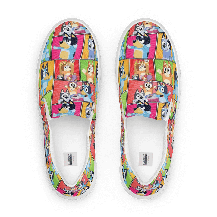 Aussie Heeler Design _ Calceonova Streetwear Shoes _ Custom Woman Slip On Sneakers product image (2)