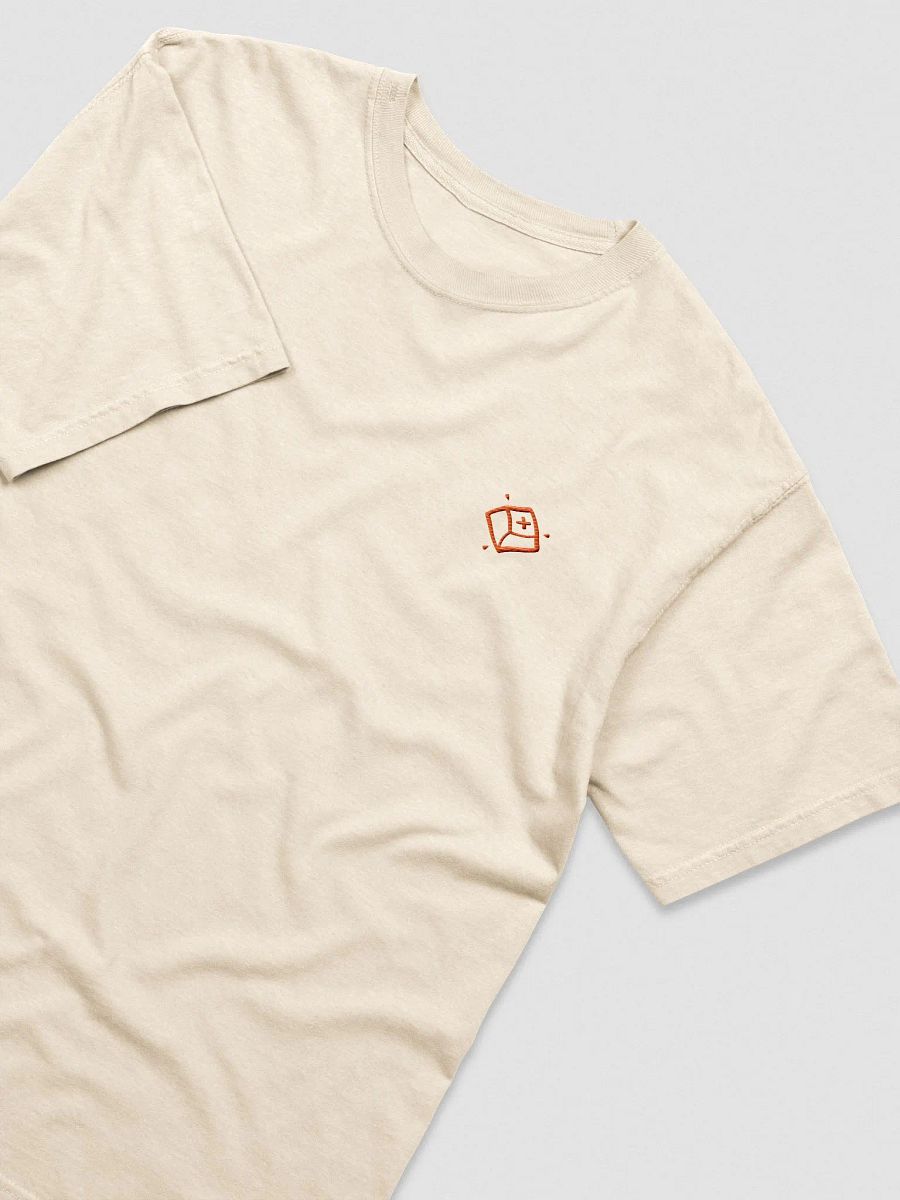 Stone and Orange Embroidered Tee product image (3)