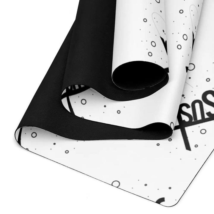 Black Jesus Printed Yoga Mat product image (2)