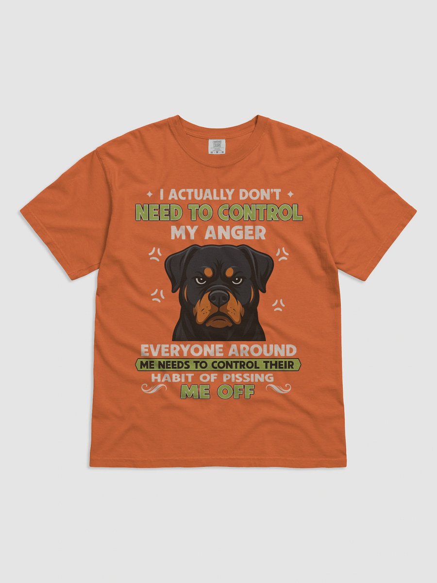 Rottweiler Anger Issues Tee product image (1)