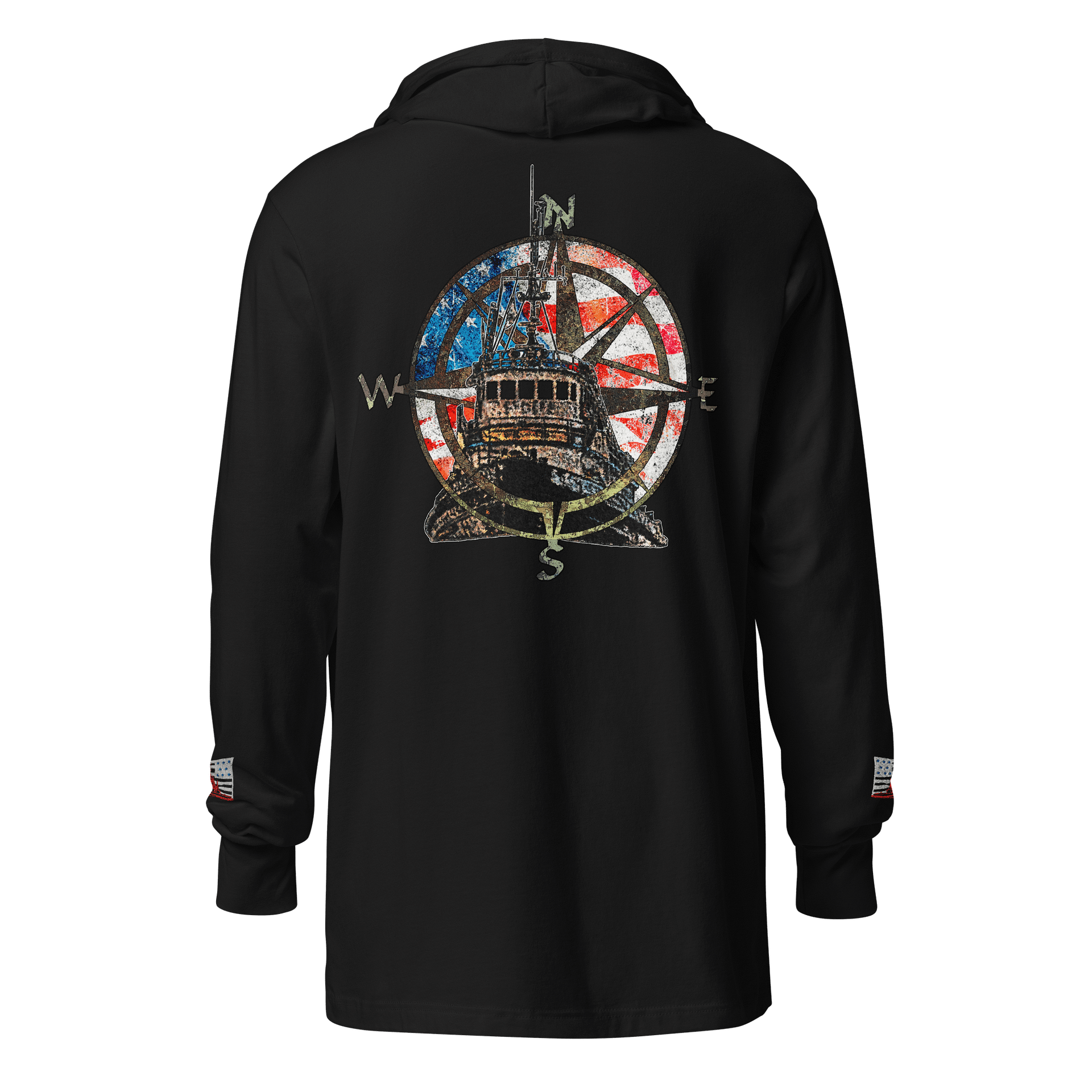 Compass Rose Pacific Falcon Flage 2 hoodie Tee product image (4)