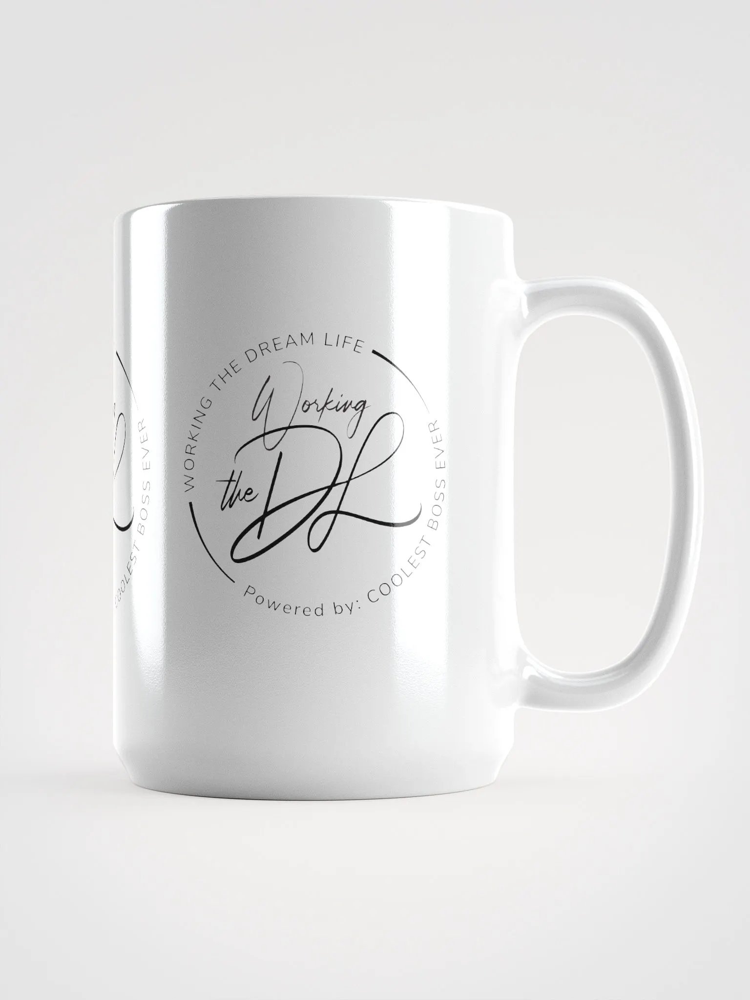 Working the Dream Life Coffee Mug – Motivational Ceramic Mug | Daily Inspiration | Purpose-Driven Drinkware product image (6)