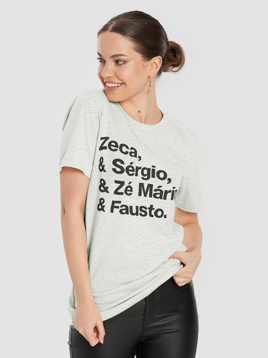 Shirt Zeca, Sérgio, Zé Mário, Fausto — claro product image (65)
