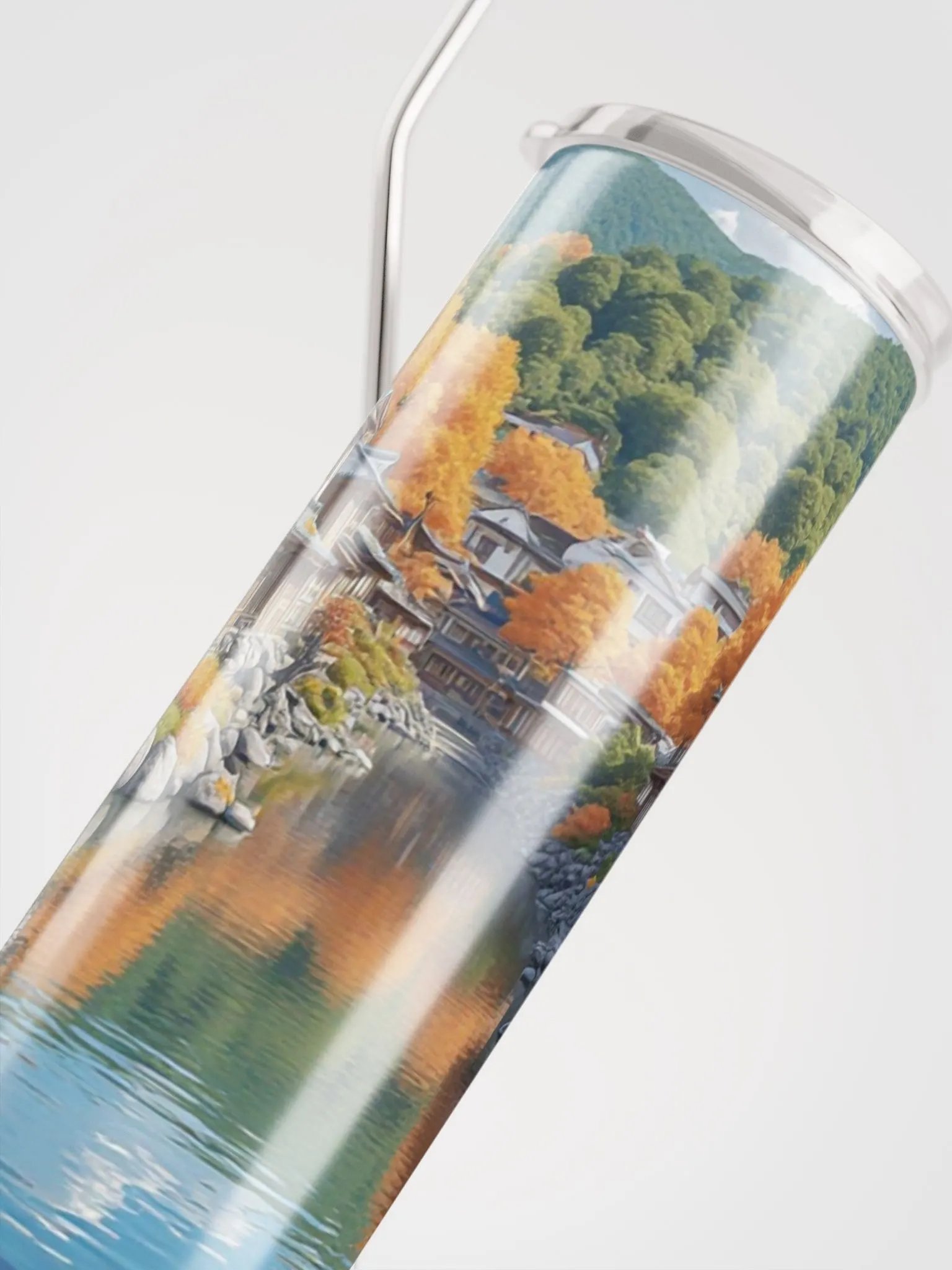 Autumn Serenity Stainless Steel Tumbler product image (4)