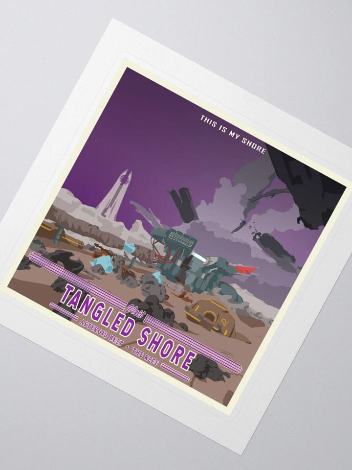 Tangled Shore Sticker product image (5)