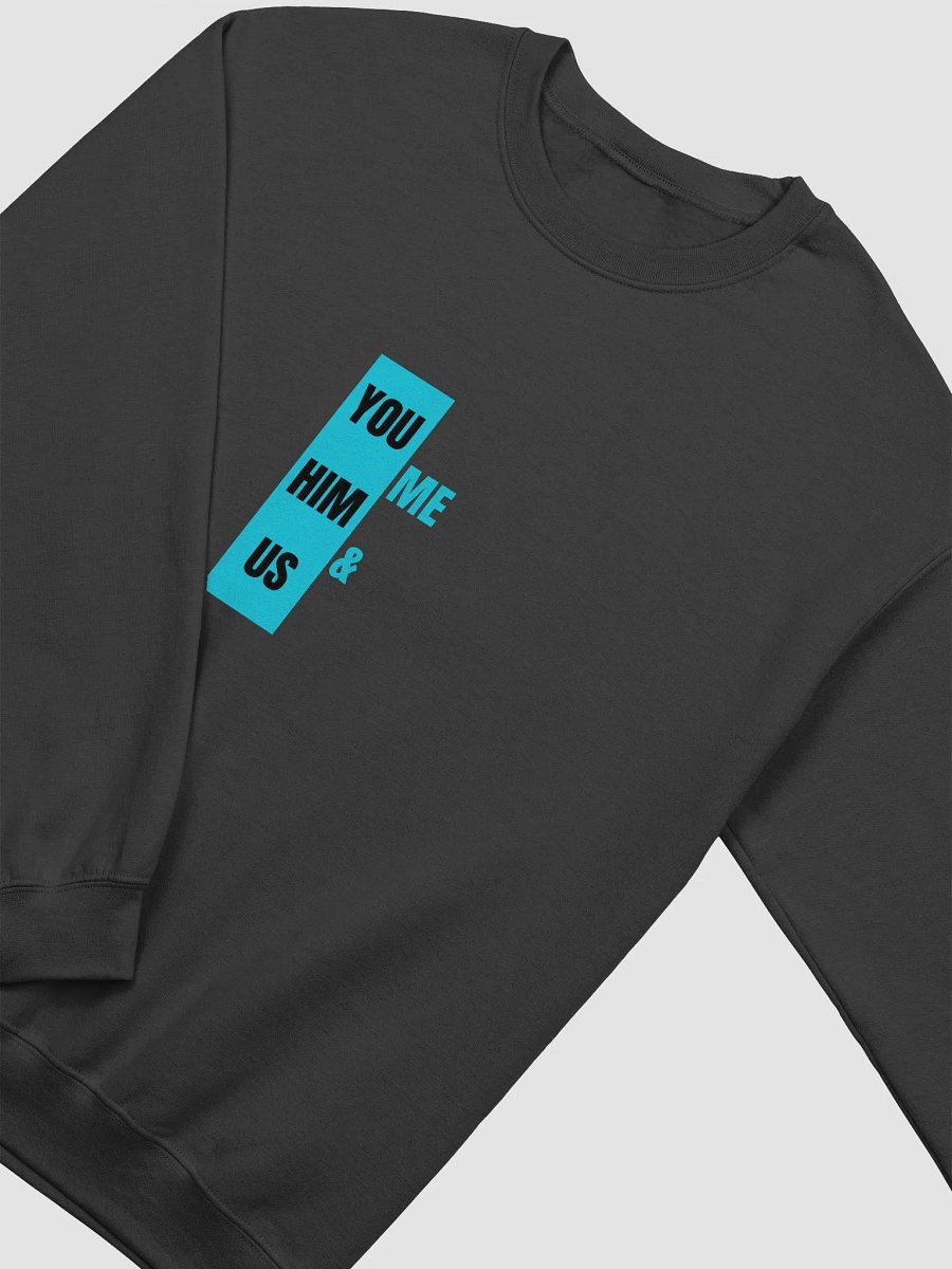 You Me Him & Us - Blue Title Sweatshirt product image (3)