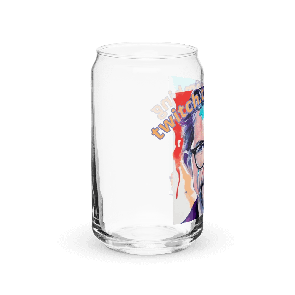 Vibrant Rombing Portrait Can-Shaped Glass product image (10)