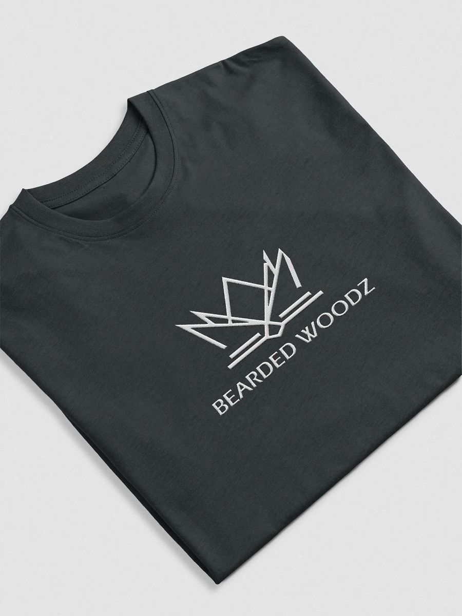 Men's Bearded Woodz T-Shirt (White Embroidery) product image (3)