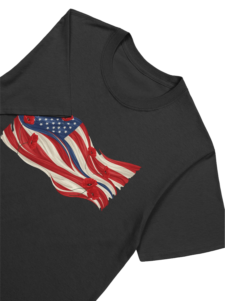 Poppies & Stripes Unisex Tee product image (7)