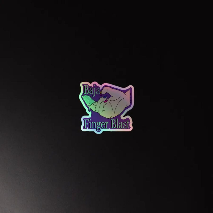 Baja Finger Blast Holo Sticker product image (2)