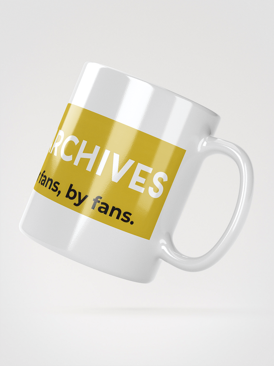 Concert Archives Mug (Yellow/White) product image (2)